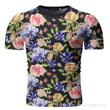 Printed men's T shirt